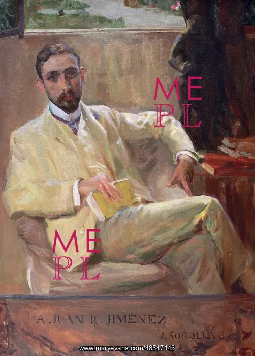 : Juan Ramon Jimenez. Portrait : Juan Ramon Jimenez. Portrait