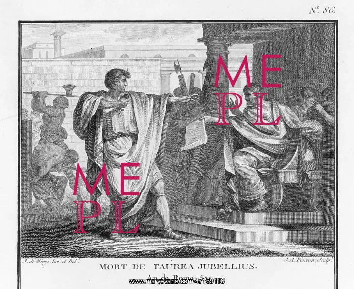 : Jubellius Taurea of Capua kills himself : Jubellius Taurea of Capua kills himself