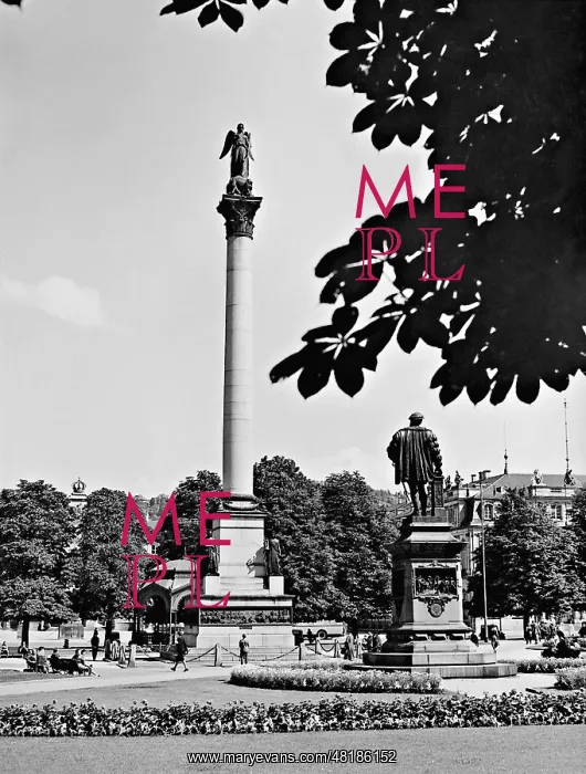 : Jubilee Column at the Schlossplatz, 1939 : Jubilee Column at the Schlossplatz, 1939