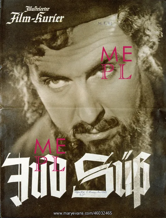 : Jud Suess. Programme for the national socialist film Jud Suess : Jud Suess. Programme for the national socialist film Jud Suess
