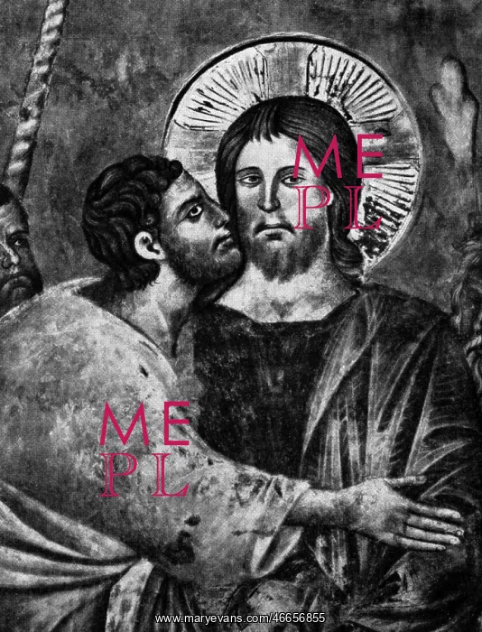  : Judas Iscariot betraying Jesus