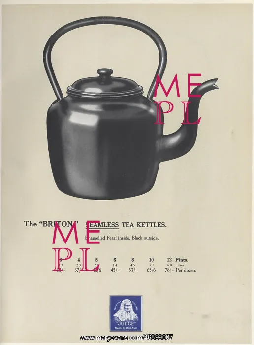 : Judge ware Briton seamless tea kettle : Judge ware Briton seamless tea kettle