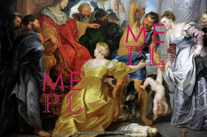 : The Judgement of Solomon, by Rubens : The Judgement of Solomon, by Rubens