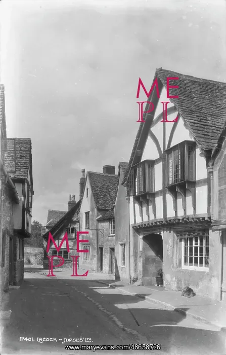 : Judges Lane in Lacock : Judges Lane in Lacock