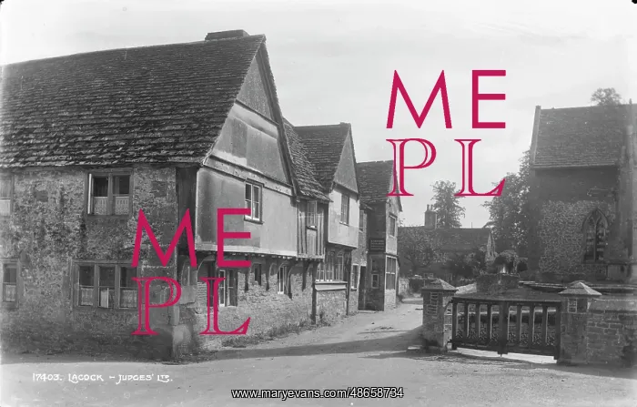 : Judges Street in Lacock : Judges Street in Lacock