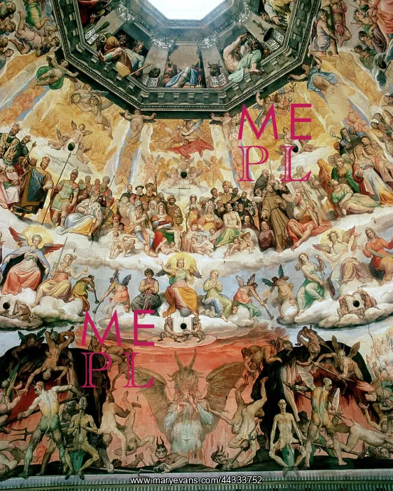 : Detail of The Last Judgment; : Detail of The Last Judgment;