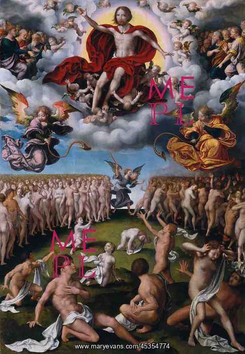 : THE LAST JUDGMENT, by Joos van Cleve, 1520-25, Netherlandish : THE LAST JUDGMENT, by Joos van Cleve, 1520-25, Netherlandish