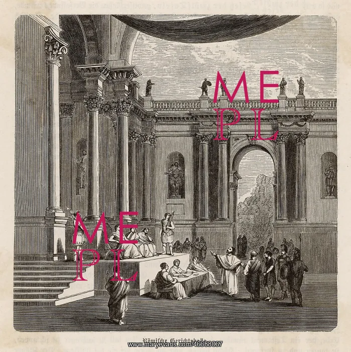 : Judicial hearing in Ancient Rome : Judicial hearing in Ancient Rome