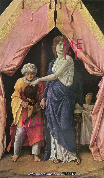 : Judith with the Head of Holofernes by Andrea Mantegna : Judith with the Head of Holofernes by Andrea Mantegna