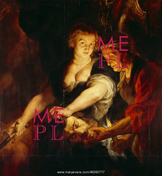 : Judith with the Head of Holofernes, by Rubens : Judith with the Head of Holofernes, by Rubens