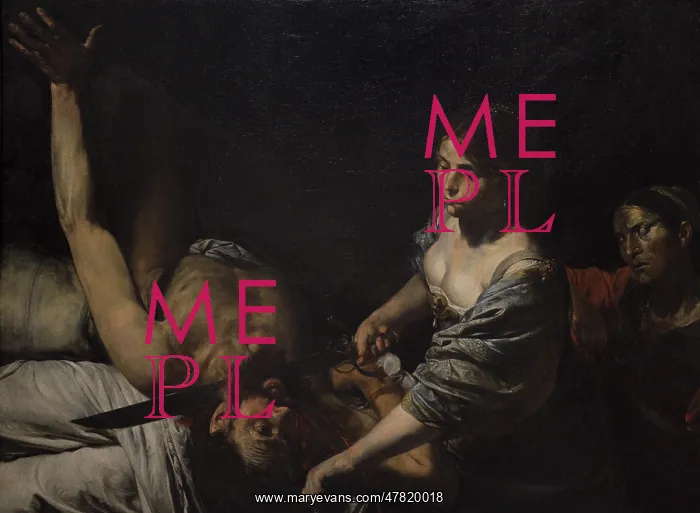: Judith and Holofernes, 1624, by Valentin de Boulogne : Judith and Holofernes, 1624, by Valentin de Boulogne