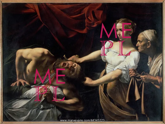 : Judith and Holofernes, by Caravaggio : Judith and Holofernes, by Caravaggio