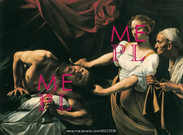 : Judith and Holofernes, by Caravaggio : Judith and Holofernes, by Caravaggio