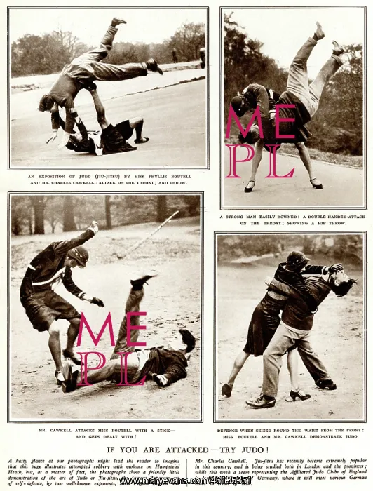 : Judo as self-defence as demonstrated by Phyllis Boutell : Judo as self-defence as demonstrated by Phyllis Boutell