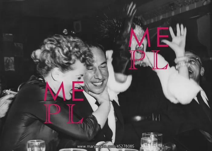 : Judy Holiday (left) hugs Jose Ferrer after they : Judy Holiday (left) hugs Jose Ferrer after they