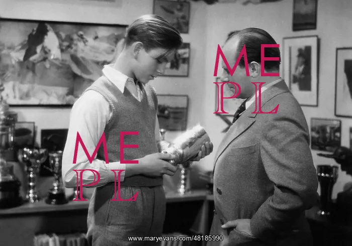 : Juergen Ohlsen and Ernst Udet in Miracle of Flight, 1935 : Juergen Ohlsen and Ernst Udet in Miracle of Flight, 1935