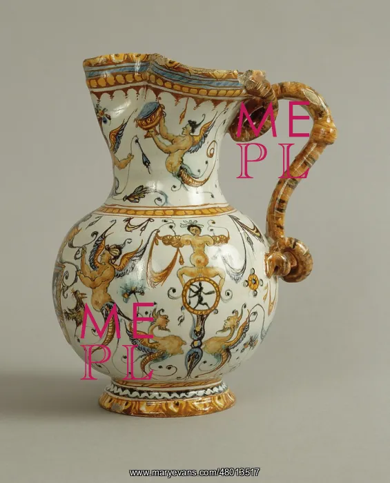 : Jug decorated with chimeras : Jug decorated with chimeras