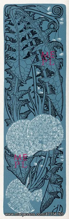  : Jugendstil Dandelions