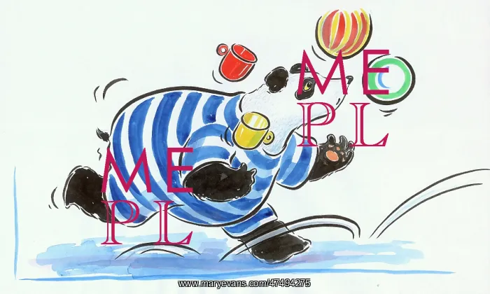 : The Juggling Panda : The Juggling Panda