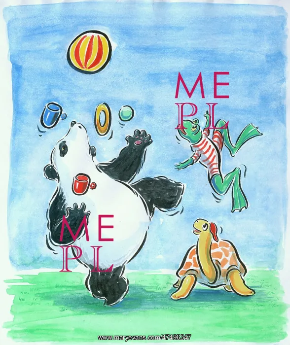 : The Juggling Panda : The Juggling Panda