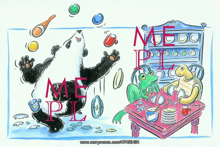 : The Juggling Panda : The Juggling Panda