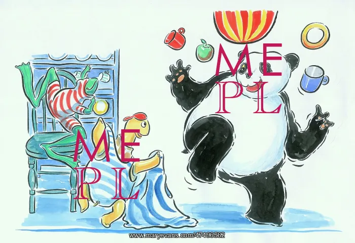 : The Juggling Panda : The Juggling Panda