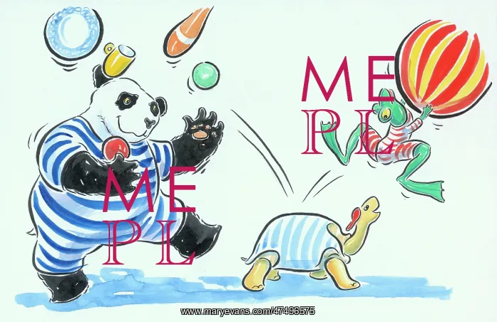 : The Juggling Panda : The Juggling Panda