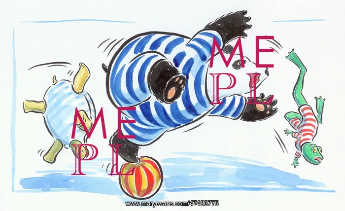 : The Juggling Panda : The Juggling Panda