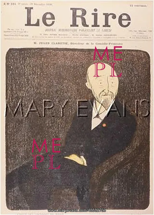 : JULES CLARETIE : JULES CLARETIE