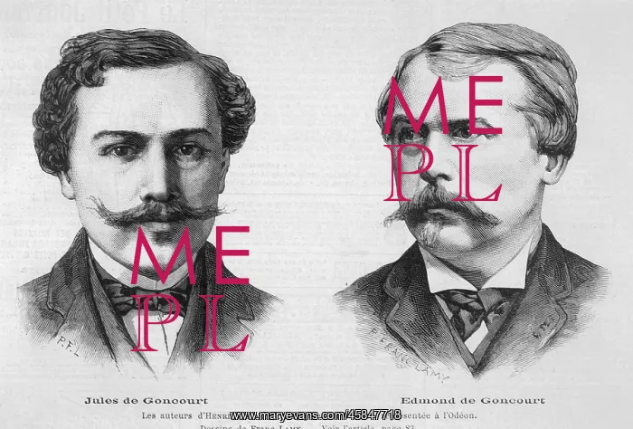: JULES & EDMOND GONCOURT : JULES & EDMOND GONCOURT
