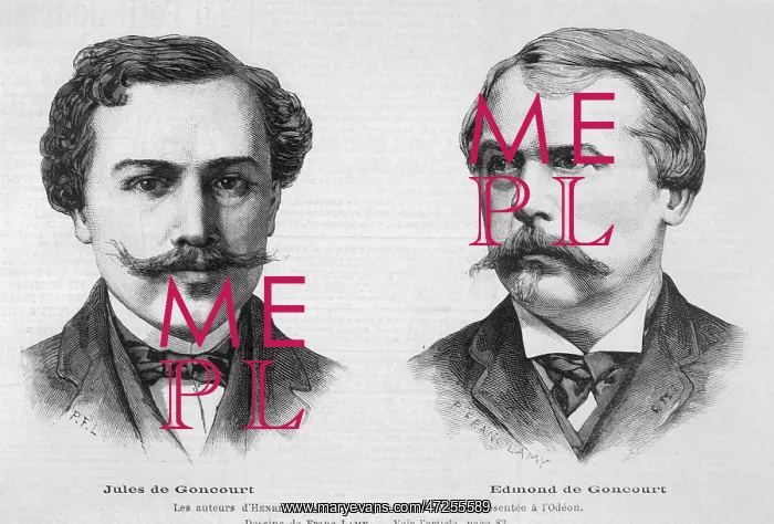 : JULES & EDMOND GONCOURT : JULES & EDMOND GONCOURT