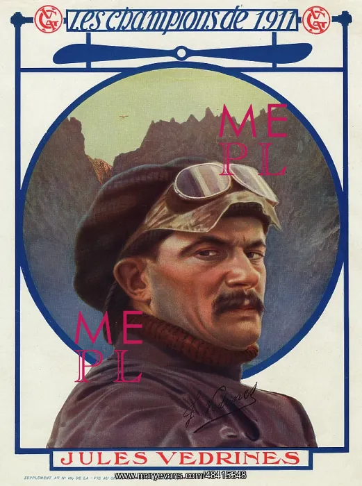 : Jules Vedrines, early aviator : Jules Vedrines, early aviator