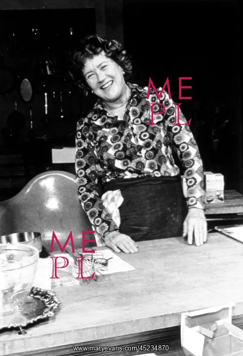 : Julia Child, ca. early 1970s. ? : Julia Child, ca. early 1970s. ?