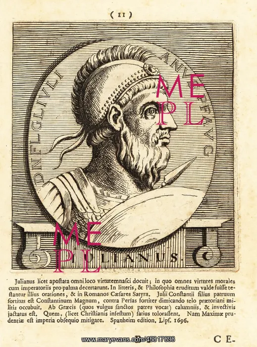 : Julian the Apostate, Roman emperor : Julian the Apostate, Roman emperor
