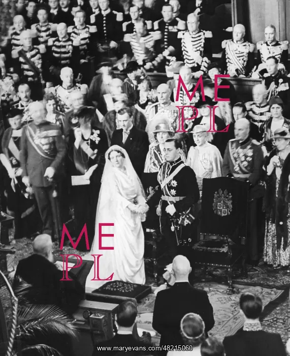  : Juliana - queen - The Netherlands - Oranien - Verlobung und Hochzeit