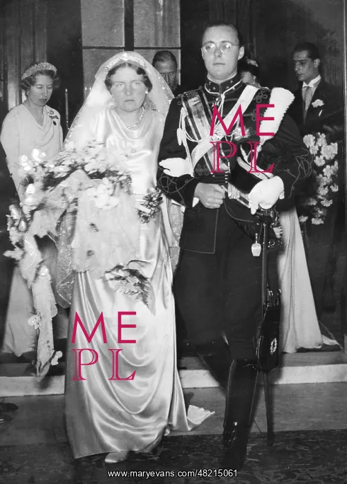  : Juliana - queen - The Netherlands - Oranien - Verlobung und Hochzeit