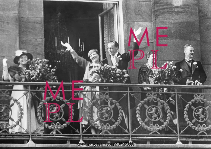  : Juliana - queen - The Netherlands - Oranien - Verlobung und Hochzeit