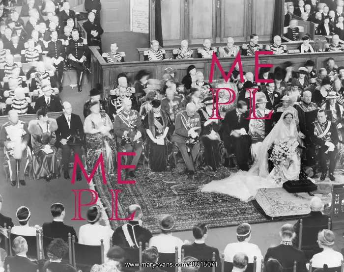  : Juliana - queen - The Netherlands - Oranien - Verlobung und Hochzeit