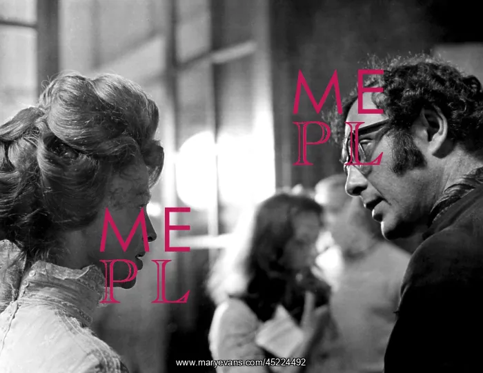: Julie Christie, Harold Pinter on the set ? : Julie Christie, Harold Pinter on the set ?