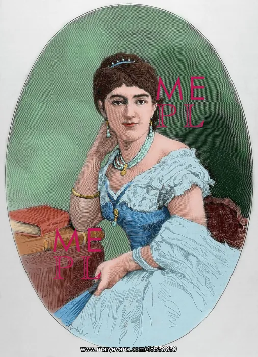 : Juliette Adam (Juliette Lambert), (1836-1936). French writer : Juliette Adam (Juliette Lambert), (1836-1936). French writer