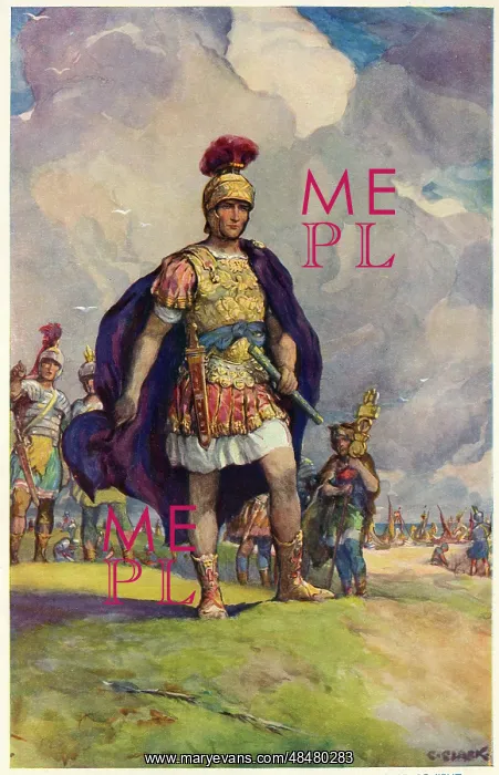  : Julius Caesar landing in Kent, England