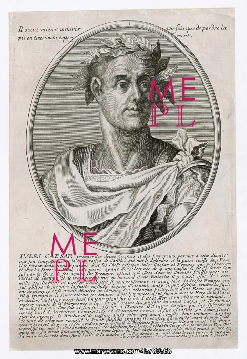  : JULIUS CAESAR (WREATHED)
