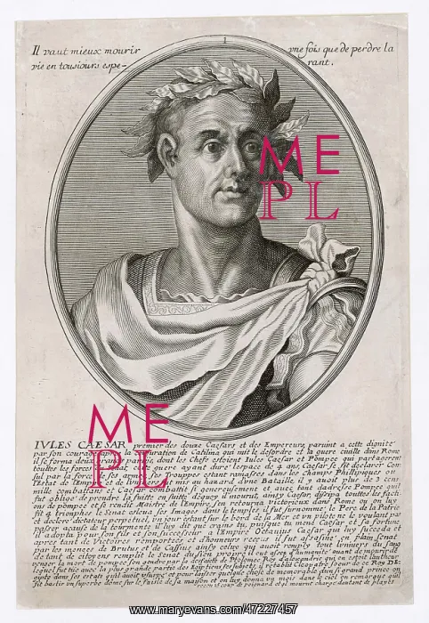  : JULIUS CAESAR (WREATHED)