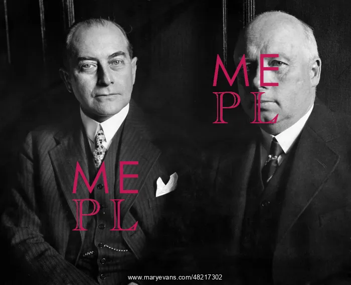 : Julius Curtius and Paul Moldenhauer, 1929 : Julius Curtius and Paul Moldenhauer, 1929