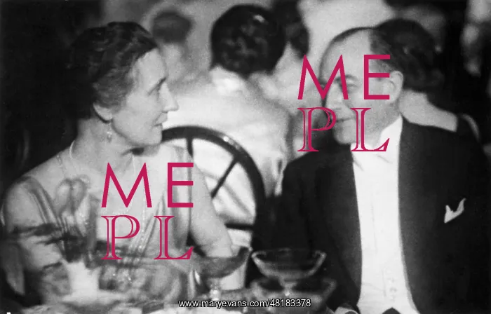 : Julius Curtius with his wife : Julius Curtius with his wife