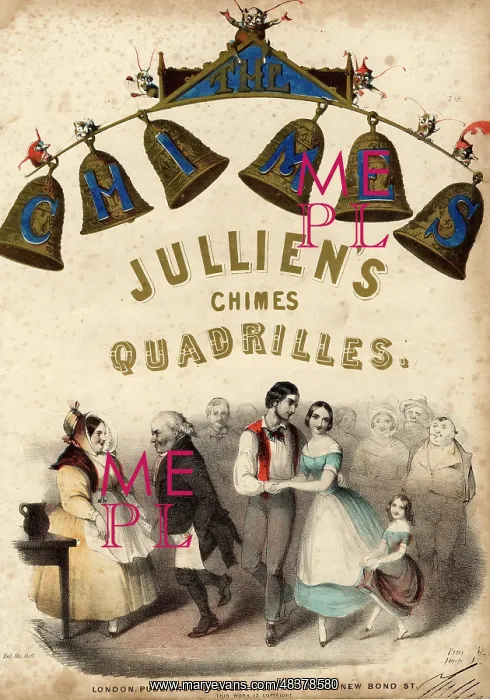 : Jullien's Chimes Quadrilles, music sheet : Jullien's Chimes Quadrilles, music sheet