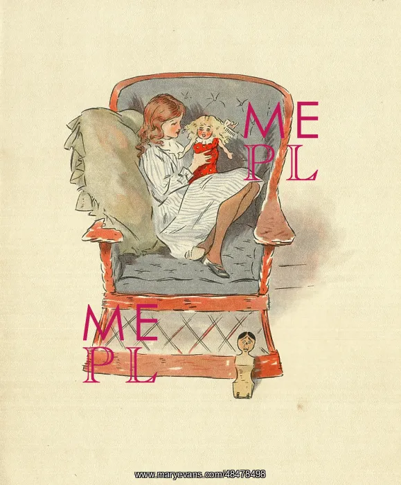 : Jumbles by Lewis Baumer - Girl and Doll