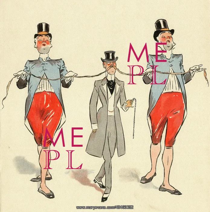  : Jumbles by Lewis Baumer - The Long Moustache