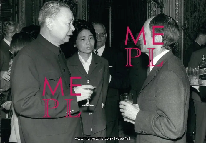 : China. Jun. 13, 1973 - Chi Peng Fei (China) is on an official visit in Paris : China. Jun. 13, 1973 - Chi Peng Fei (China) is on an official visit in Paris