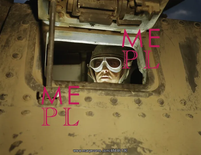  : June 1942 - Tank driver looking out window